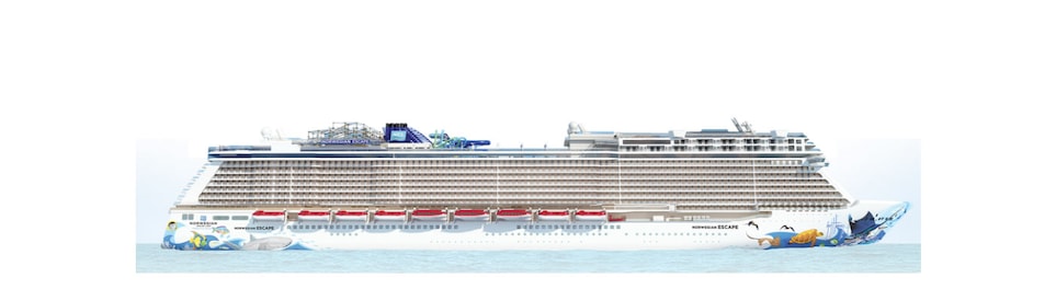Profil des ponts du Norwegian Escape