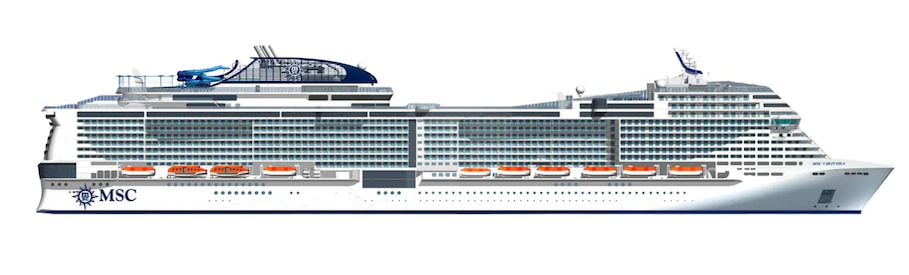 Profil des ponts du MSC Virtuosa