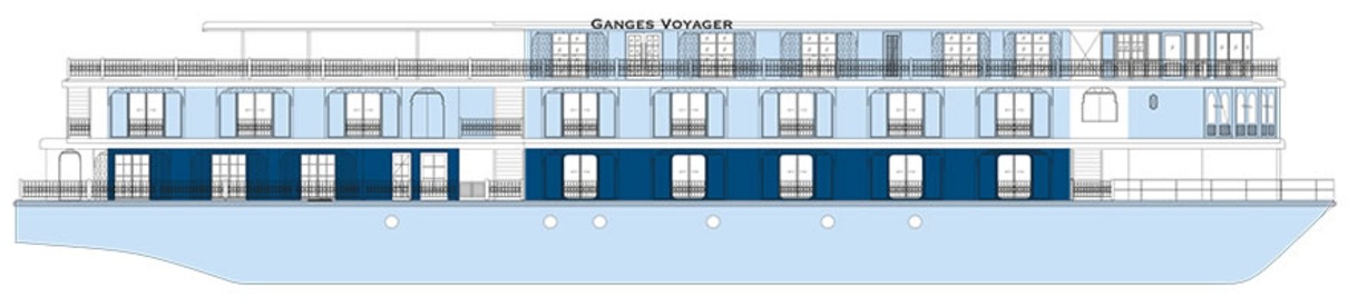 Profil des ponts du Ganges Voyager