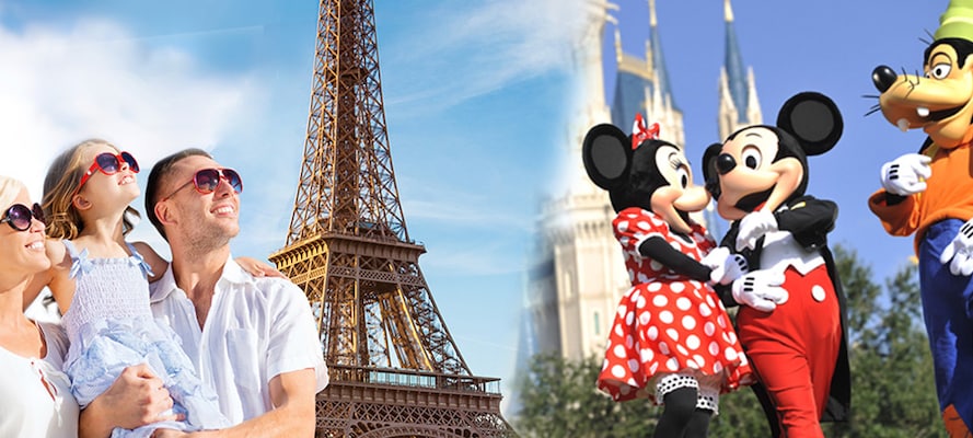 Paris et Disney avec vol
