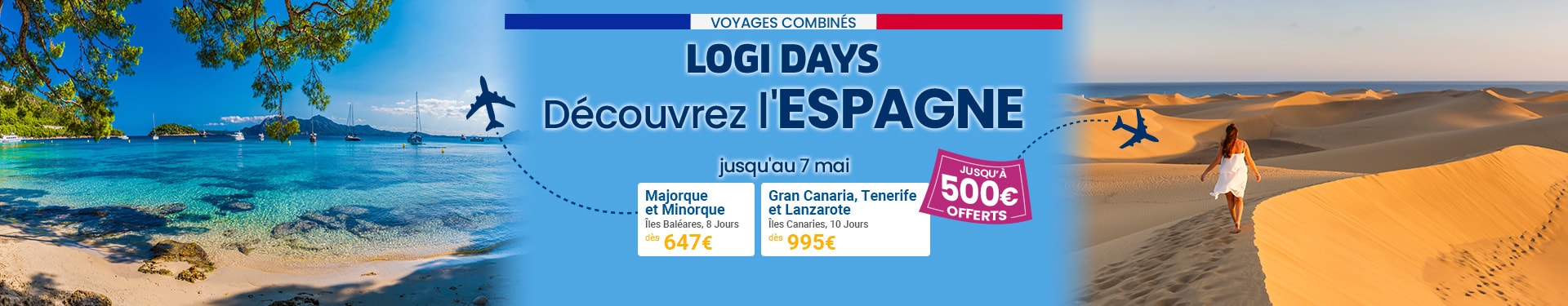 LOGIDAYS Voyages Combinés en Espagne