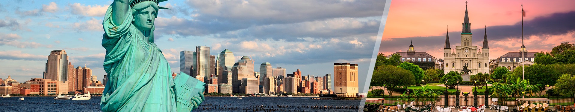 New York et Nouvelle Orléans