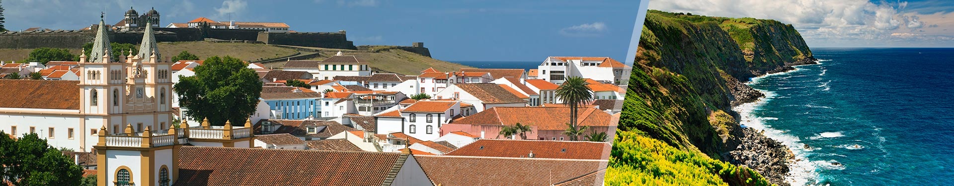 Terceira et São Miguel en avion