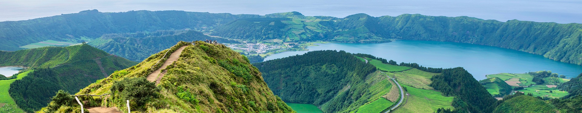 Route à travers l'Île de São Miguel
