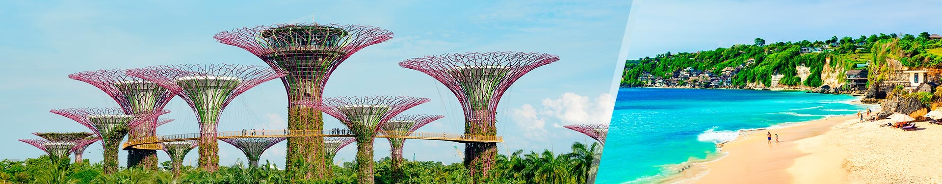 Singapour et Bali