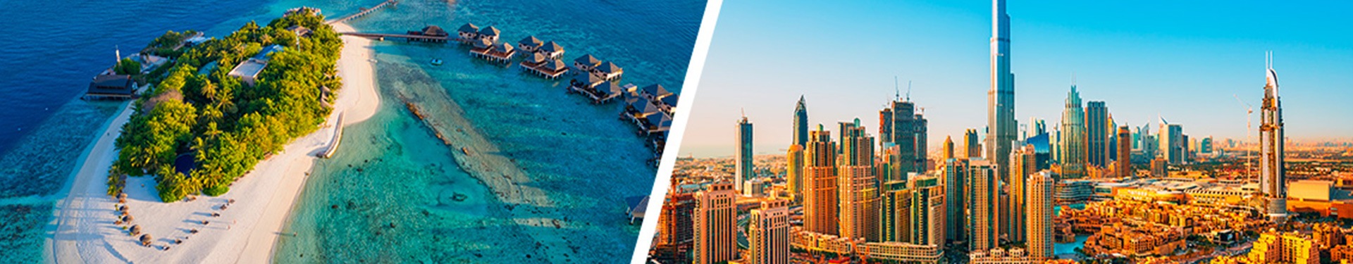 Maldives et Dubaï