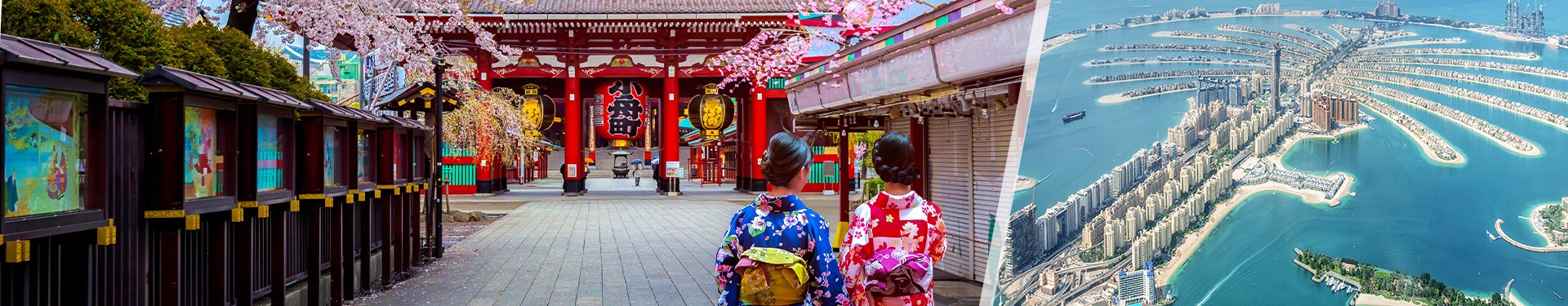 Tokyo et Dubaï