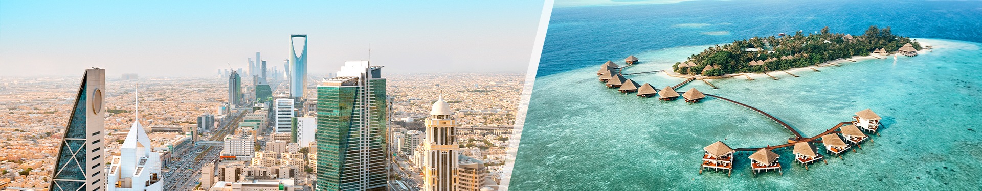Riyad et Maldives