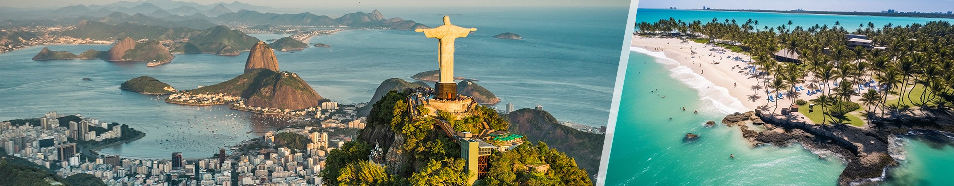 Rio de Janeiro et Porto de Galinhas