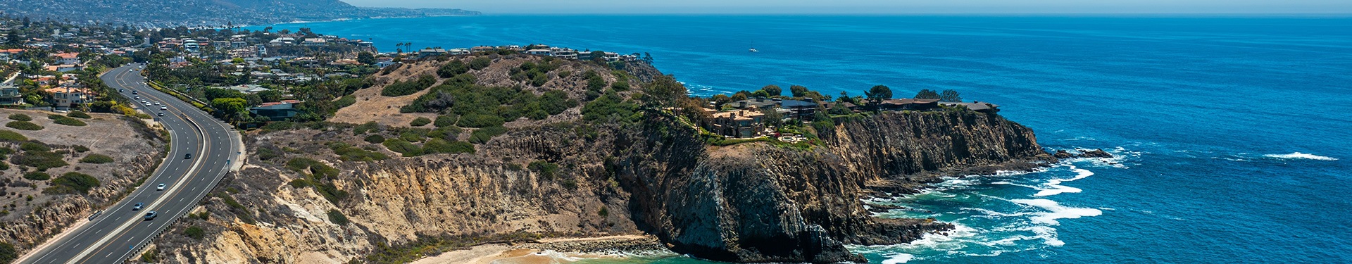 Route le long de la Côte Californienne, de Los Angeles à San Francisco et New York