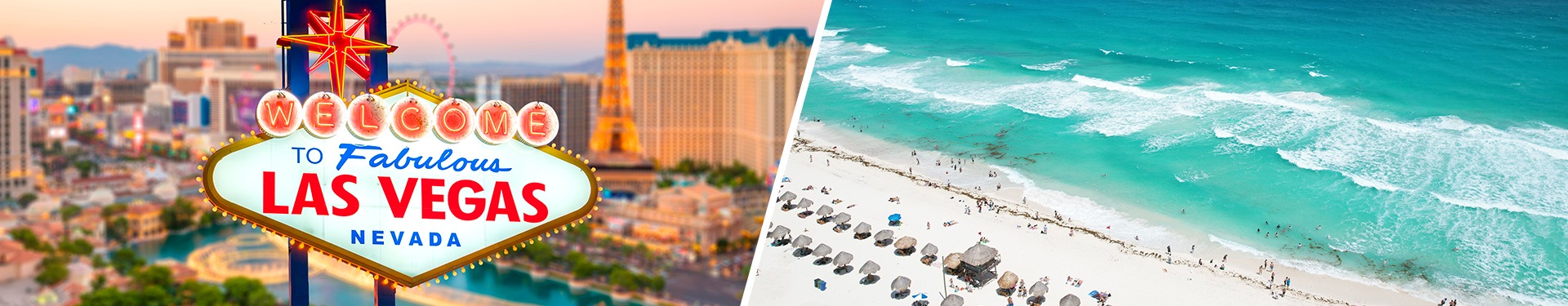 Los Angeles, Las Vegas et Riviera Maya