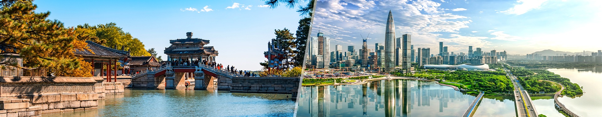 Pékin, Shenzhen et Shanghai