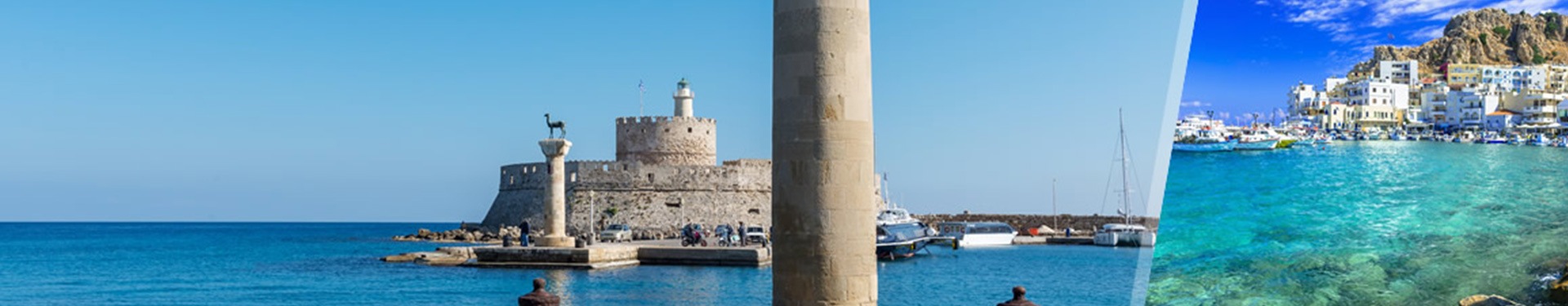 Rhodes et Karpathos en avion