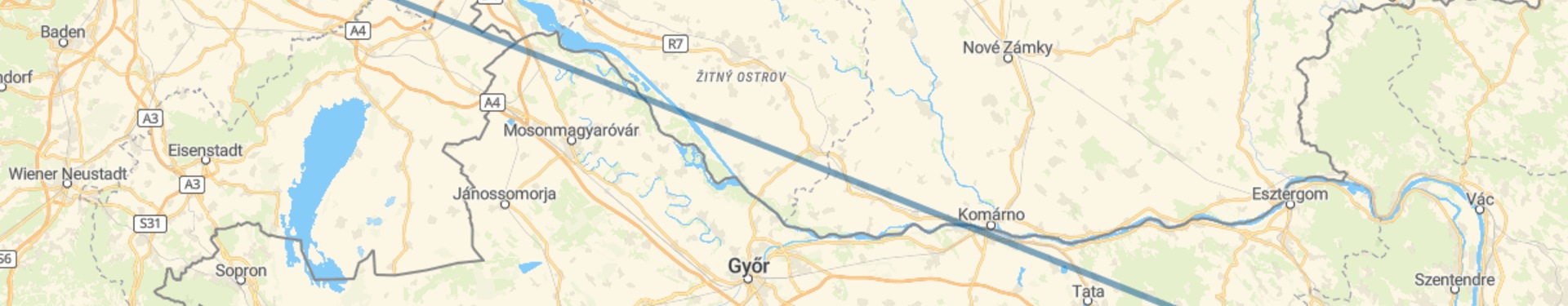 Vienne et Budapest en avion