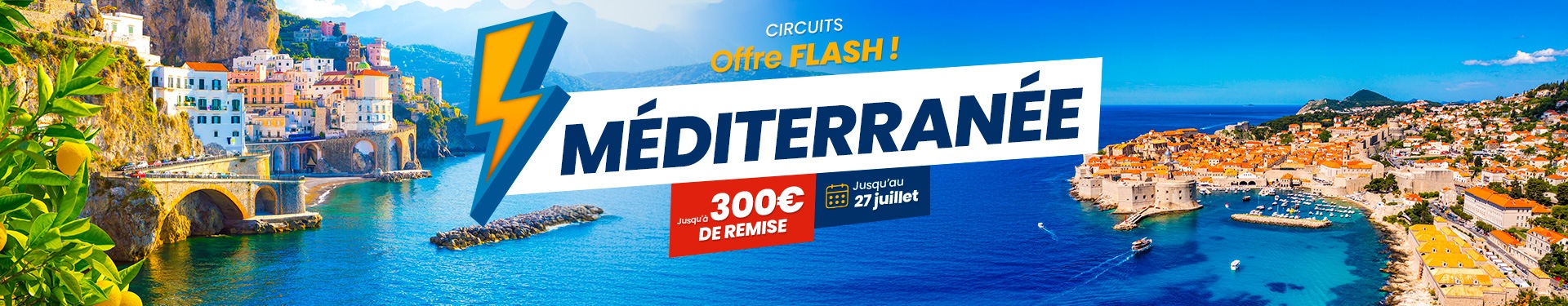 Circuits en Méditerranée
