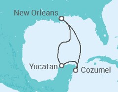 Itinéraire -  Mexique - Royal Caribbean