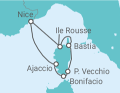 Itinéraire -  Grand tour de Corse, lîle de beauté révèle ses trésors - CroisiMer