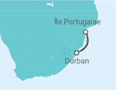 Itinéraire -  Afrique Du Sud - MSC Croisières