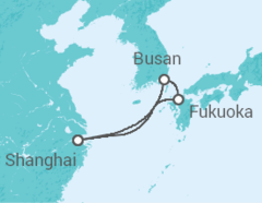 Itinéraire -  Corée Du Sud, Japon - Royal Caribbean