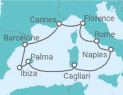 Itinéraire -  Immersion en Méditerranée  - Norwegian Cruise Line