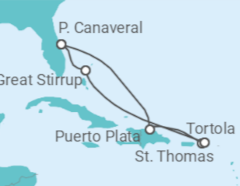 Itinéraire -  Antilles et Île Privée - Norwegian Cruise Line