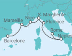 Itinéraire -  Riviera Italienne  - Celebrity Cruises