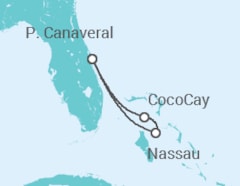 Itinéraire -  Bahamas - Royal Caribbean