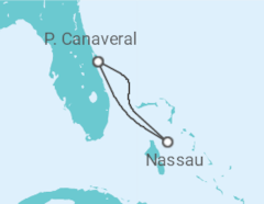 Itinéraire -  Bahamas - Carnival