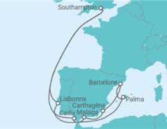 Itinéraire -  Espagne - Cunard