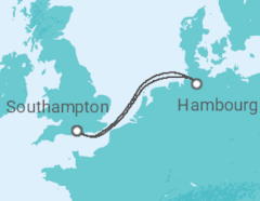 Itinéraire -  Allemagne - Cunard