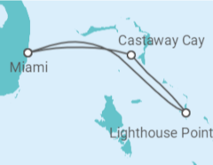 Itinéraire -  États-Unis - Disney Cruise Line