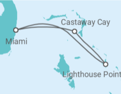 Itinéraire -  États-Unis - Disney Cruise Line