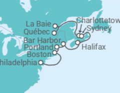 Itinéraire -  Canada, États-Unis - Norwegian Cruise Line