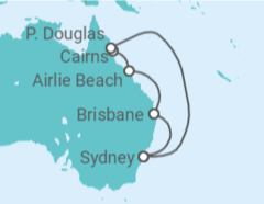 Itinéraire -  Australie - Celebrity Cruises