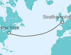 Itinéraire -  États-Unis - Cunard