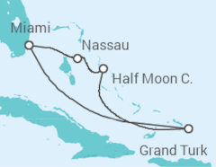 Itinéraire -  Bahamas - Carnival