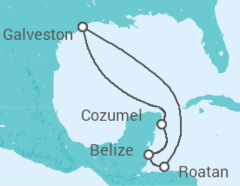 Itinéraire -  Belize, Mexique - Carnival