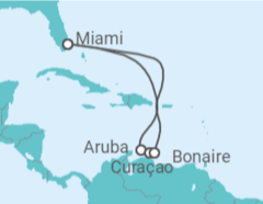 Itinéraire -  Aruba, Curaçao, Bonaire, Saint-Eustache et Saba - Celebrity Cruises