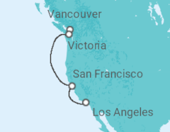 Itinéraire -  Canada, États-Unis - Celebrity Cruises