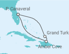 Itinéraire -  Bahamas - Princess Cruises