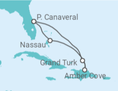 Itinéraire -  Bahamas - Carnival
