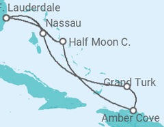 Itinéraire -  Bahamas - Holland America Line