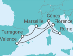 Itinéraire -  Saveurs et Cultures de la Méditerranée - MSC Cruceros