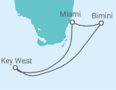 Itinéraire -  États-Unis - Virgin Voyages