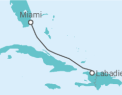 Itinéraire -  États-Unis - Royal Caribbean