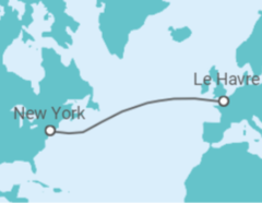 Itinéraire -  États-Unis - Cunard