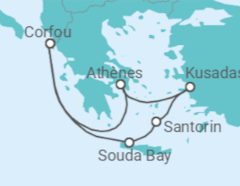 Itinéraire -  Grèce, Turquie - AIDA