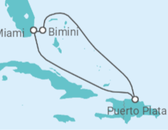 Itinéraire -  États-Unis - Virgin Voyages