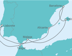 Itinéraire -  Espagne, Maroc, Portugal - Explora Journeys