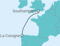 Itinéraire -  Espagne - Disney Cruise Line